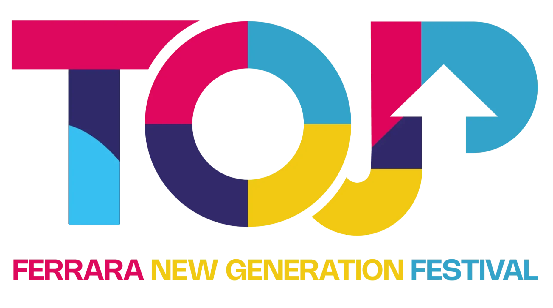 Logo T.O.P. Festival Ferrara - Sfondo scuro